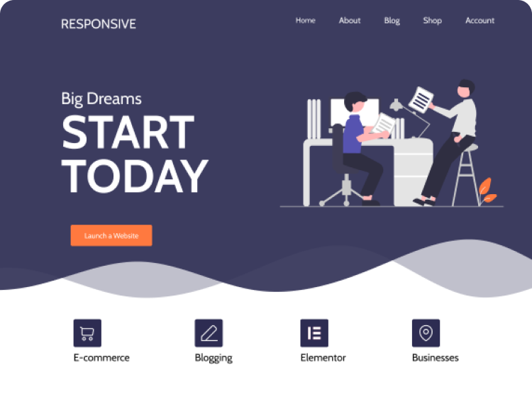 Responsive theme
